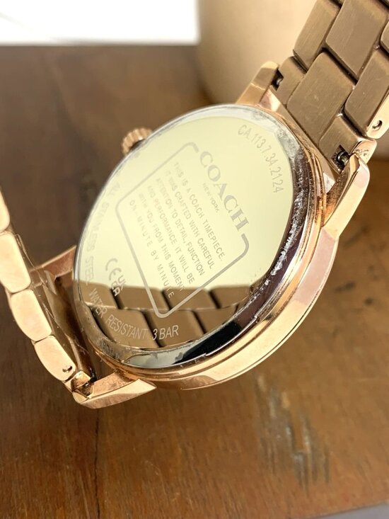 Coach Women\'s Watch 14503492 Quartz Silver Dial Rose Gold Stainless Steel 36mm main image 13